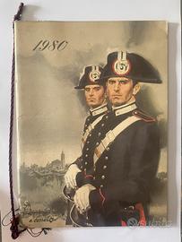 Calendario arma dei carabinieri 1970