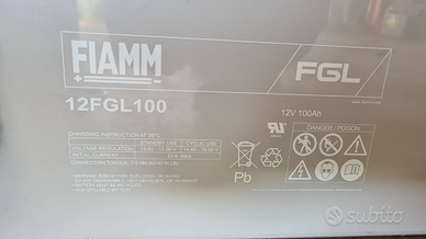Batteria 100ah agm