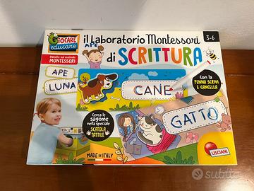 Laboratorio di scrittura Montessori