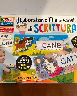 Laboratorio di scrittura Montessori