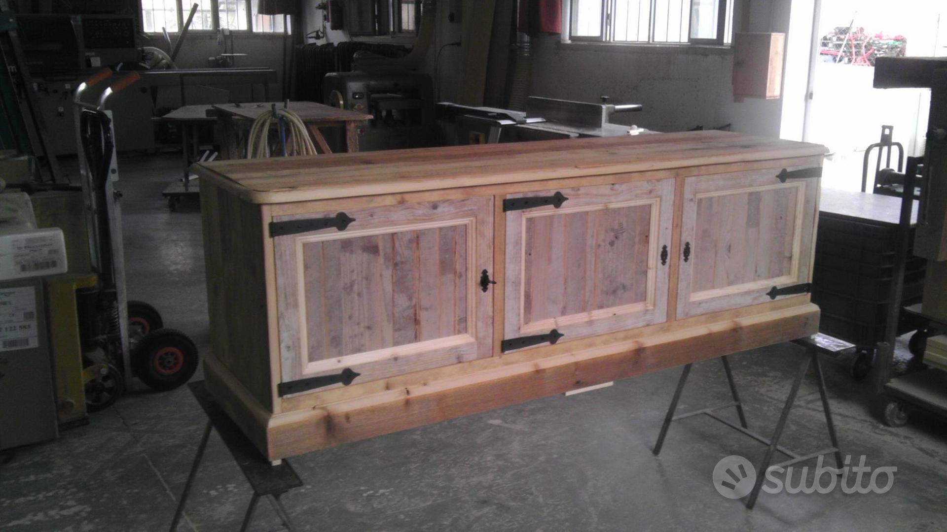Subito 3b arredamenti snc credenza bassa porta tv in legno vecchio