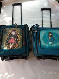 coppia di trolley Gorjuss