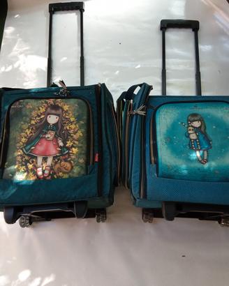coppia di trolley Gorjuss