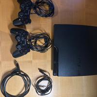 Playstation 3 slim con 2 controller e 12 giochi