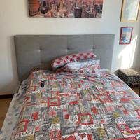 Letto marca Moretti con materasso a 1 pz e mezza