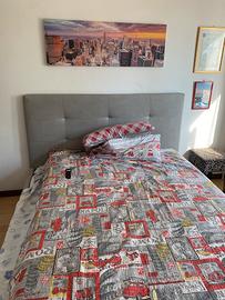 Letto marca Moretti con materasso a 1 pz e mezza