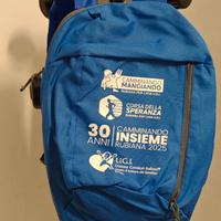 zainetto BLU piccolo UGI nuovo mai usato