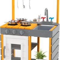 Cucina in Legno BAMBINI GIOCHI E SUONI NUOVO!