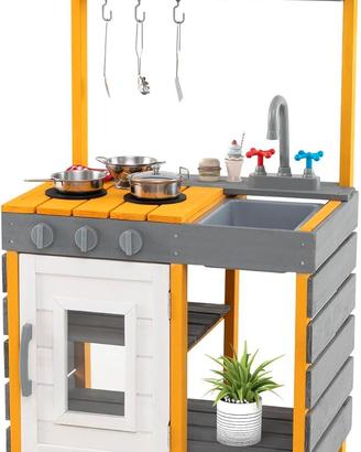 Cucina in Legno BAMBINI GIOCHI E SUONI NUOVO!