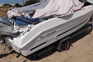 barca con motore 40 cv 5,25 mt