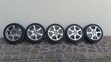 N. 5 CERCHI OZ IN LEGA 17 " ORIGINALI ALFA ROMEO