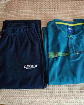 Pigiama Uomo LEGEA  - Taglia L - Blu Ottanio