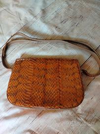 borsetta in vera pelle di coccodrillo 