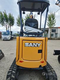 ESCAVATORE CINGOLATO SANY SY 18U TETTUCCIO