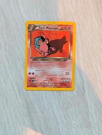 Carta Pokemon dark magcargo rara neo Destiny Ita
