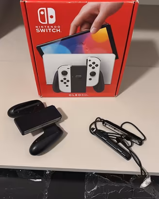 Nintendo switch oled con giochi