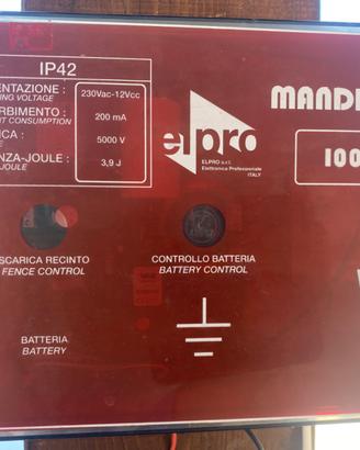 Elettrorecinzione Elpro 100