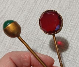 antichi spilloni da cappello anni 40