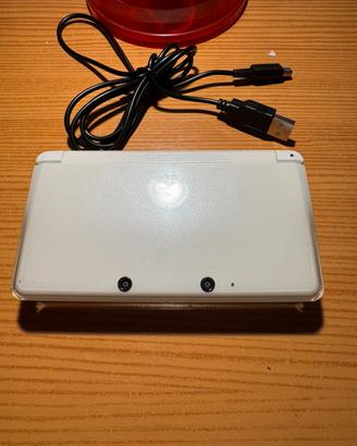 Nintendo 3ds originale bianca console cavo