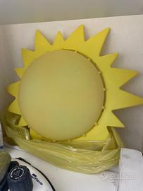 Lampadario a forma di sole
