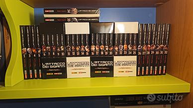 Cofanetti l'attacco dei giganti vuoti