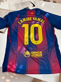 Maglia calcio Lamine Yamal Barca 25/26 Replica