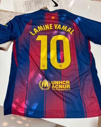 Maglia calcio Lamine Yamal Barca 25/26 Replica