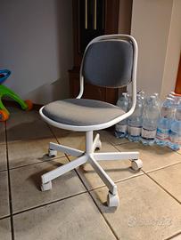 mini sedia IKEA da ufficio da bambini regolabile 