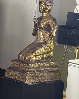 Budda in legno antichi e con certificato