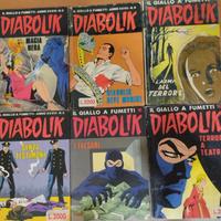 Lotto fumetti DIABOLIK rari da collezione 