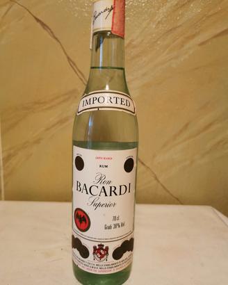 Bacardi Ron Carta Blanca Superior 70cl 38%