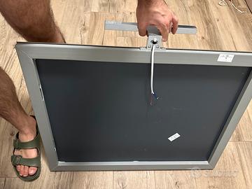 Specchio con led 60x80