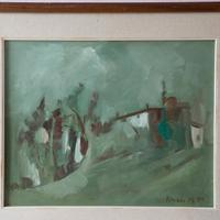 olio su tela del pittore Marcello Polacco