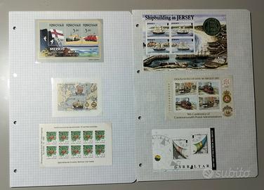 foglietti Filatelici europei