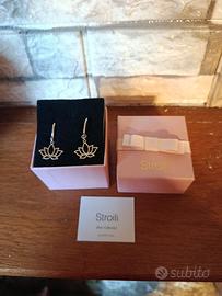 Orecchini Stroili Argento 925 Fiore di Loto