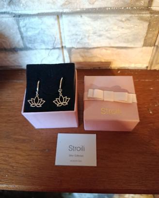 Orecchini Stroili Argento 925 Fiore di Loto