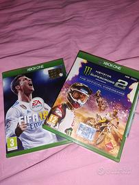 Fifa 18 supercross 2 per xbox one/x euro 10