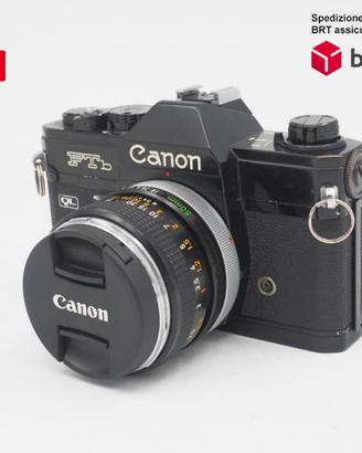 Canon FTB + FD 50 F1.8