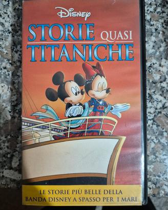 storie quasi titaniche disney vhs