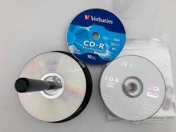 Lotto CD e DVD Verbatim vuoti registrabili