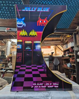 BARTOP ARCADE PIEDISTALLO