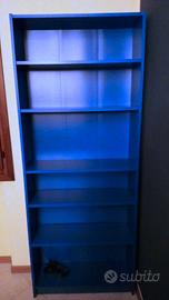 Libreria Ikea Billy blu (prima serie)