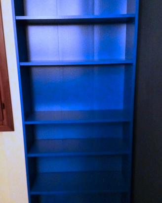 Libreria Ikea Billy blu (prima serie)
