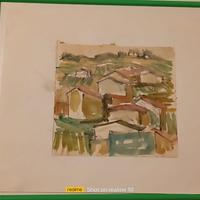 quadro ad acquarello di Primo Dri