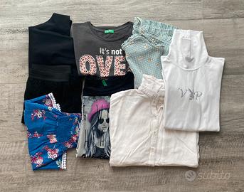 Set vestiti bambina 9-10 anni