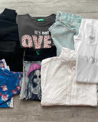 Set vestiti bambina 9-10 anni