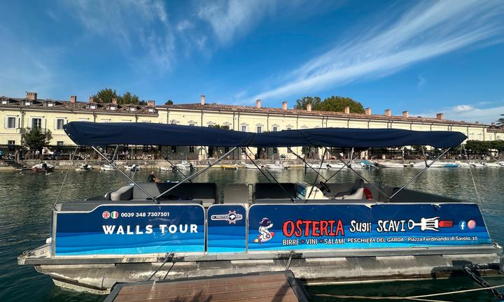 Barca trasporto passeggeri PontoonBoat