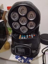 mini led moving luci colorate 