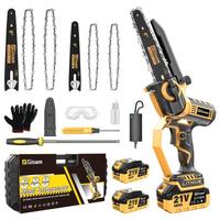 Mini Motosega a Batteria con 900W Motore Brushless