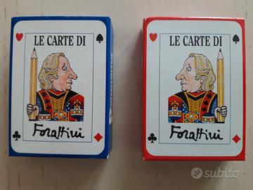 Carte da gioco di Forattini